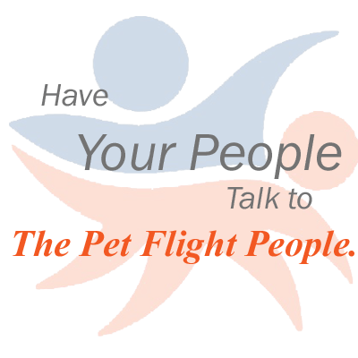 Talk to the pet flight people